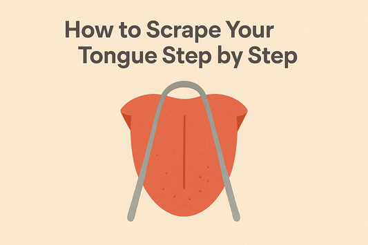 How to Scrape Your Tongue Step by Step ✍️
